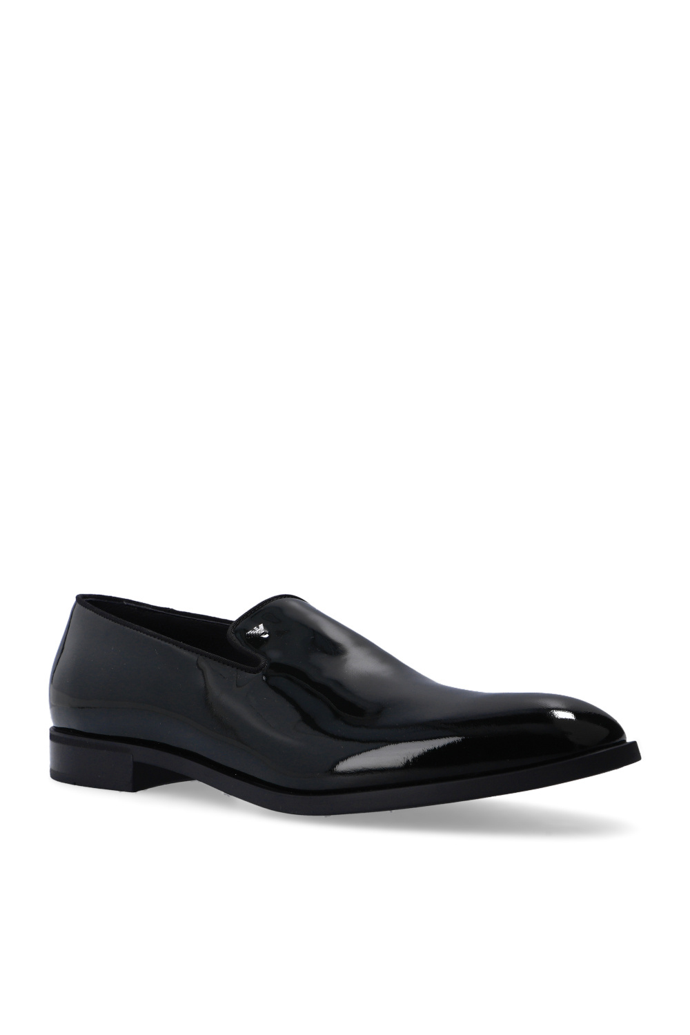 Emporio Armani Patent leather loafers